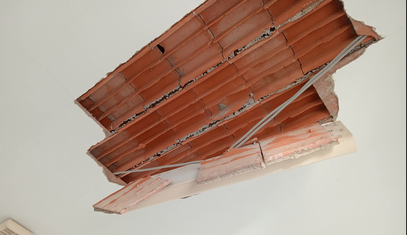 Jbel Jloud : effondrement d’une partie du plafond d’une salle...