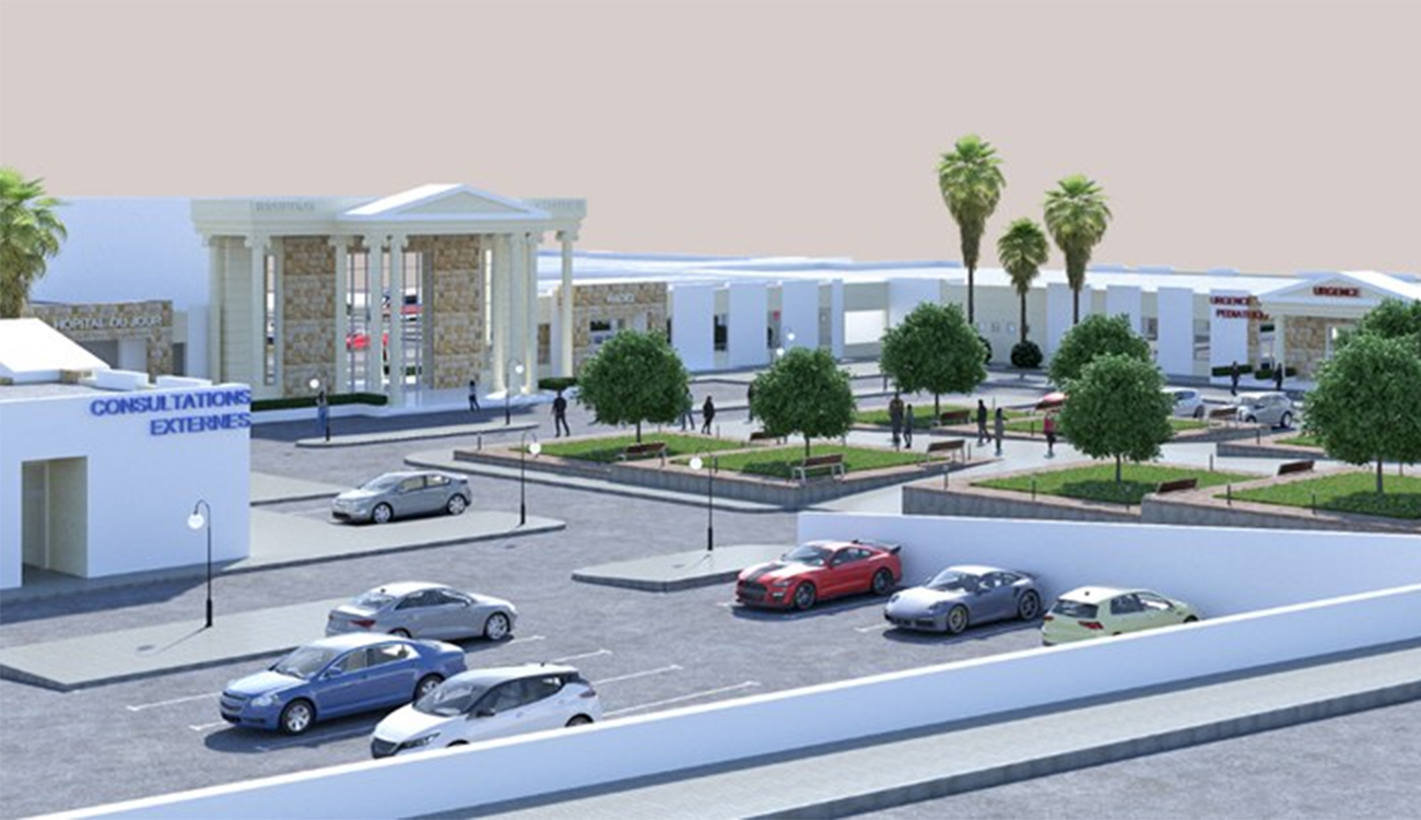 Construction de l’hôpital régional de catégorie « B » à Makthar :...