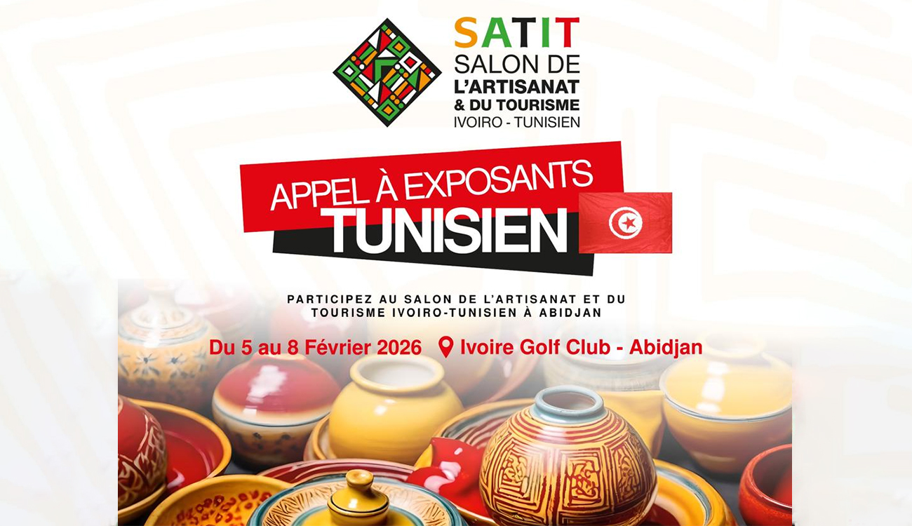 Première édition du salon Tuniso-Ivoirien de l’artisanat et du tourisme...