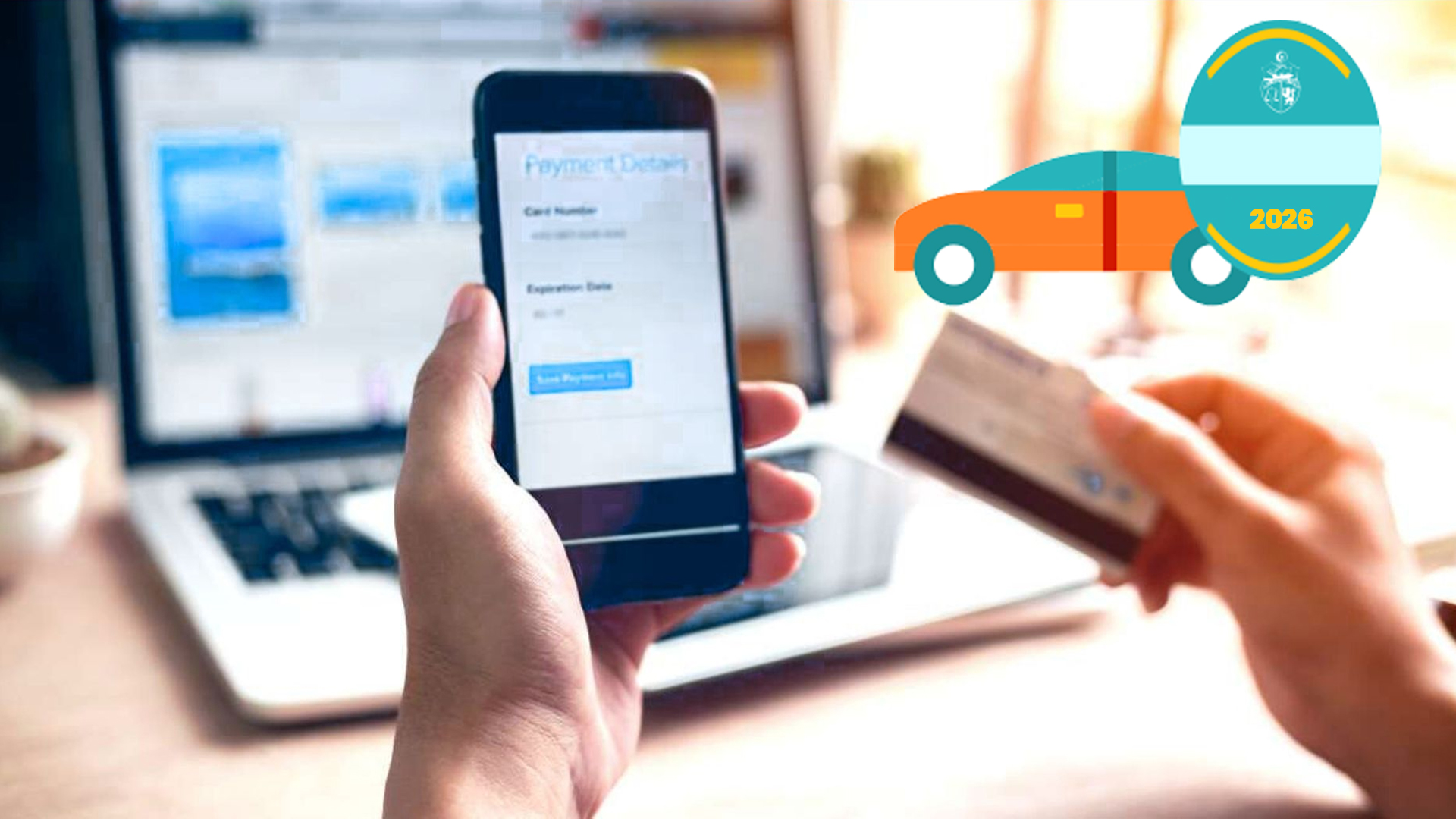 Vignette : paiement en ligne à partir de janvier 2026