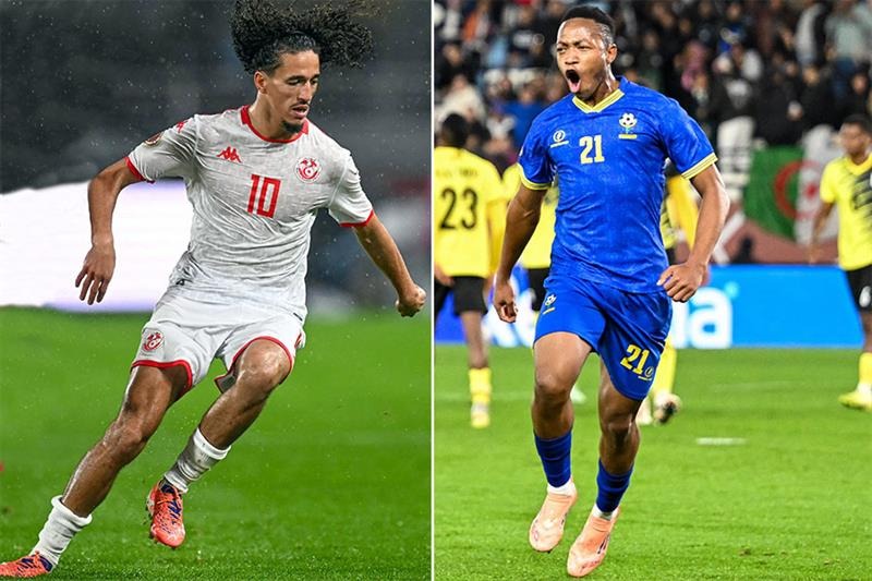 Score en direct : Tunisie 1‑1 Tanzanie après 48 minutes