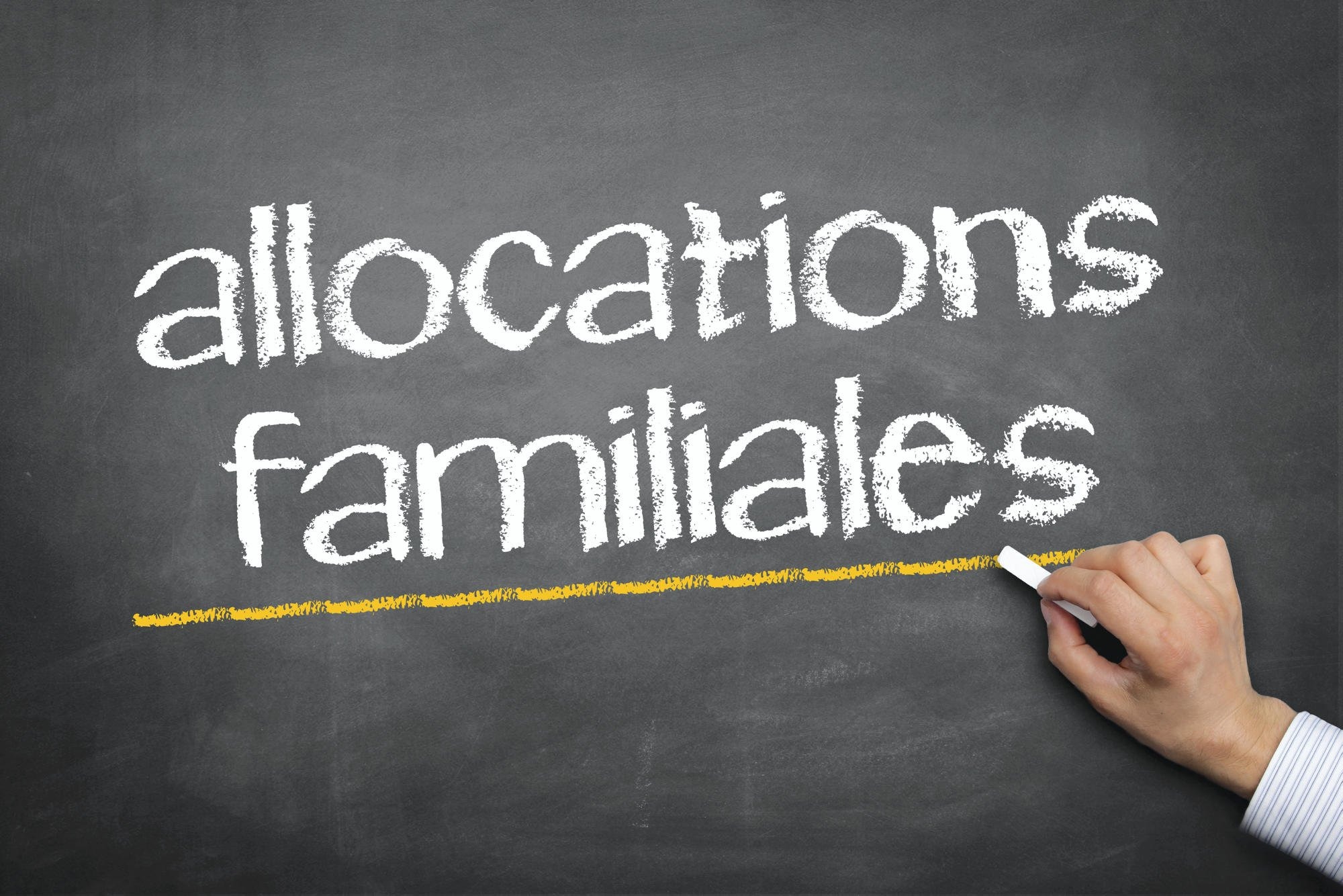 Allocations familiales : début du versement pour les enfants de...