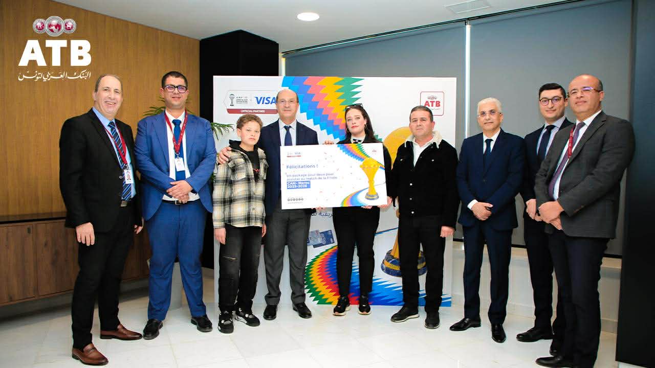 L’ATB et Visa International célèbrent les grands gagnants du jeu-concours...