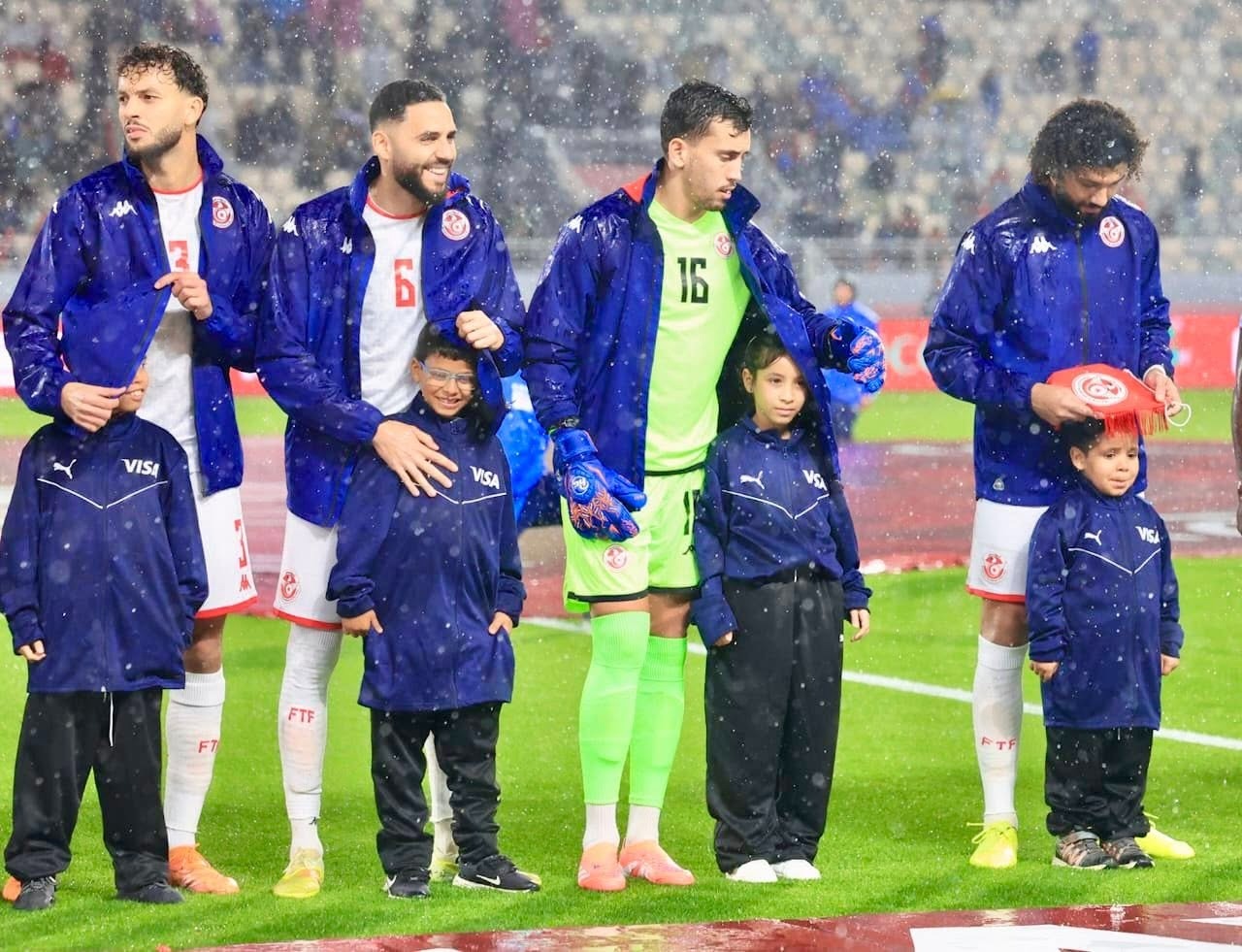Match Ouganda-Tunisie : le beau geste des joueurs tunisiens