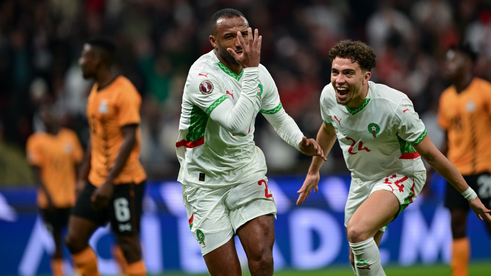 CAN 2025 : Le Maroc mène 2-0 à la mi-temps...