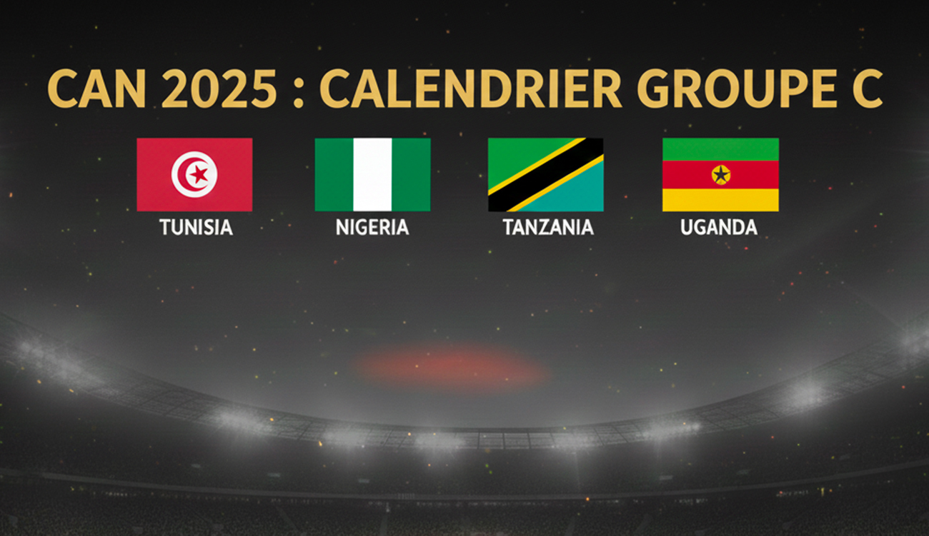 CAN 2025 : le calendrier des matches du groupe C...