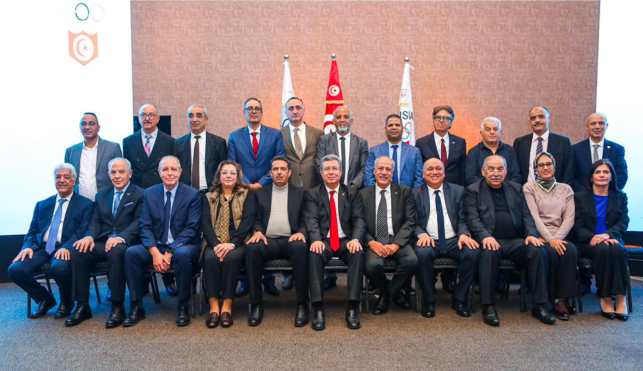 Mehrez Boussayene réélu à la présidence du Comité National Olympique...