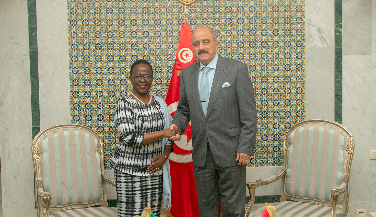 Nafti reçoit la Représentante spéciale de l’UA pour les femmes,...