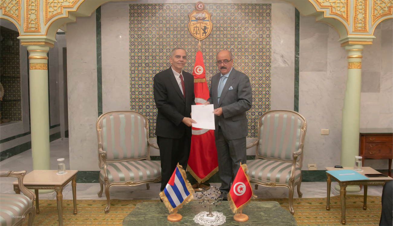 Tunisie – République de Cuba : Nafti reçoit une copie...