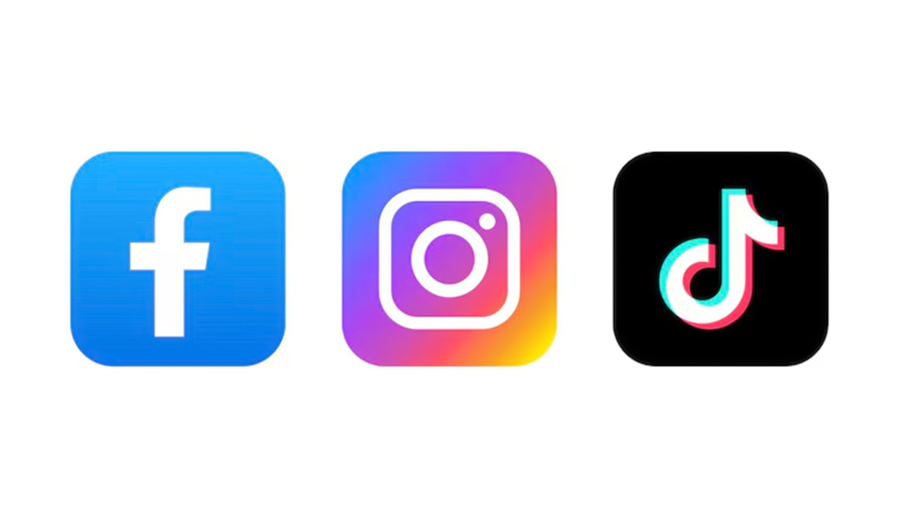 Réseaux sociaux : Facebook, TikTok et Instagram dominent le paysage...