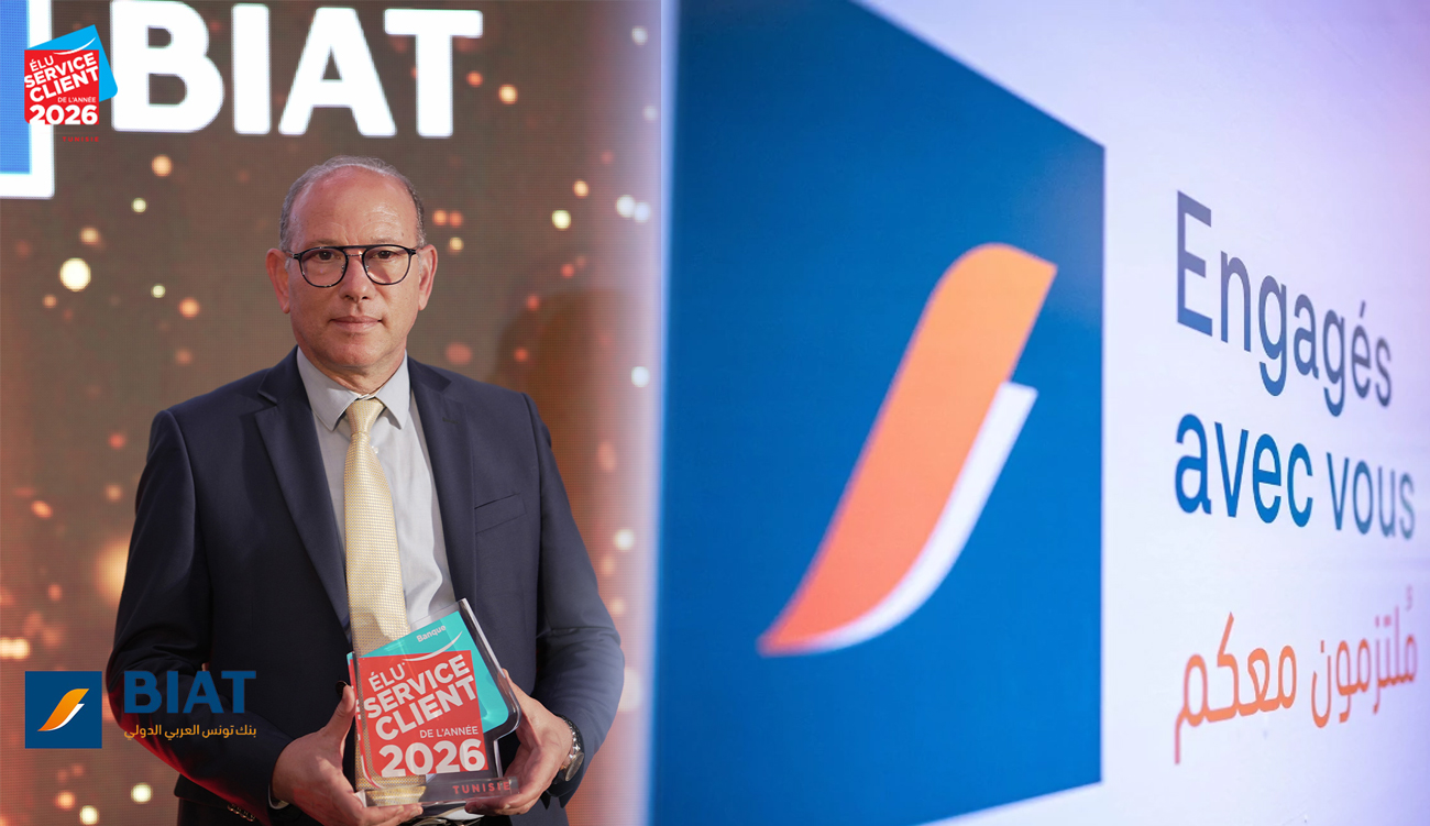 La BIAT élue Service Client de l’Année 2026 pour la...