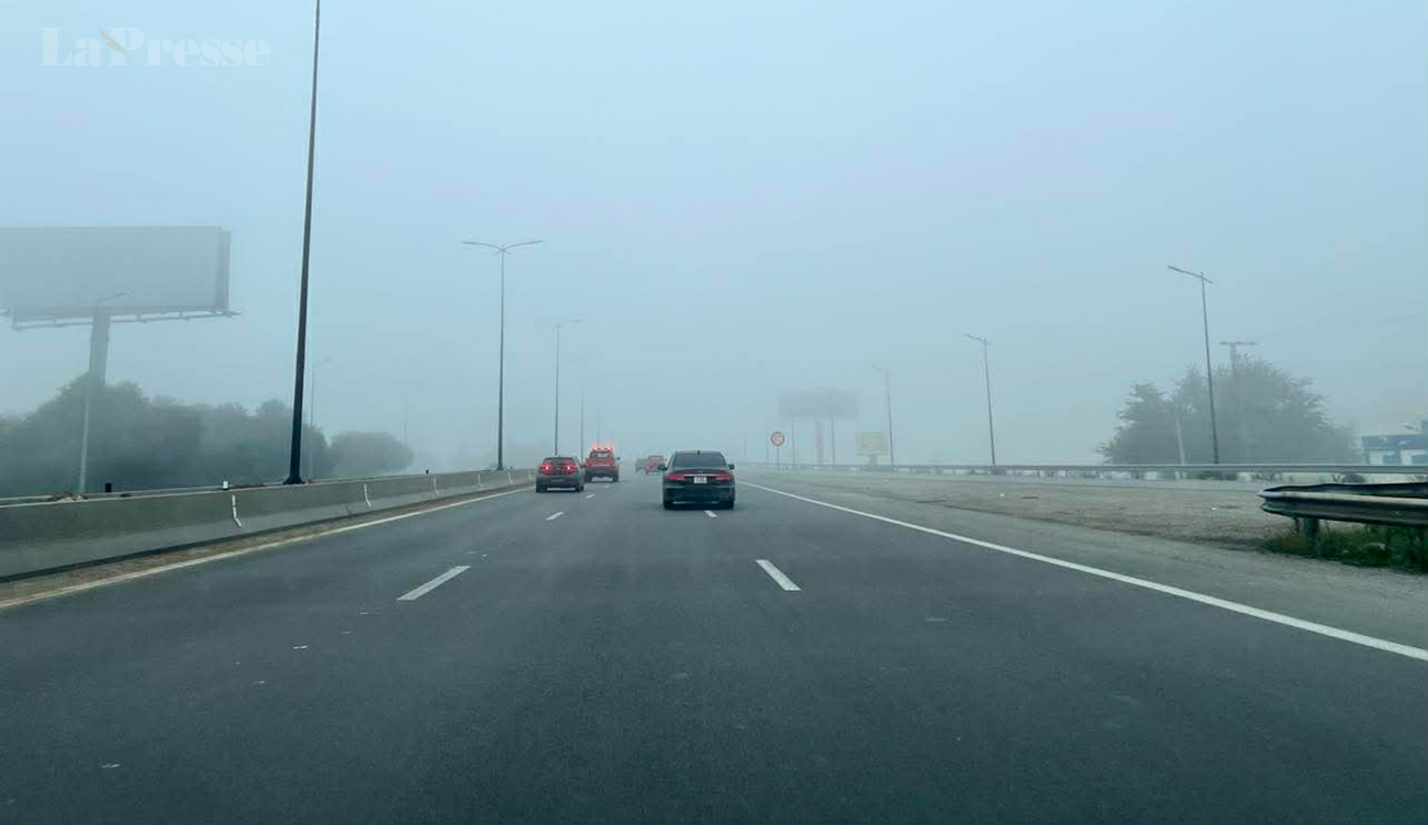 Brouillard intense : ralentissez et gardez vos distances !