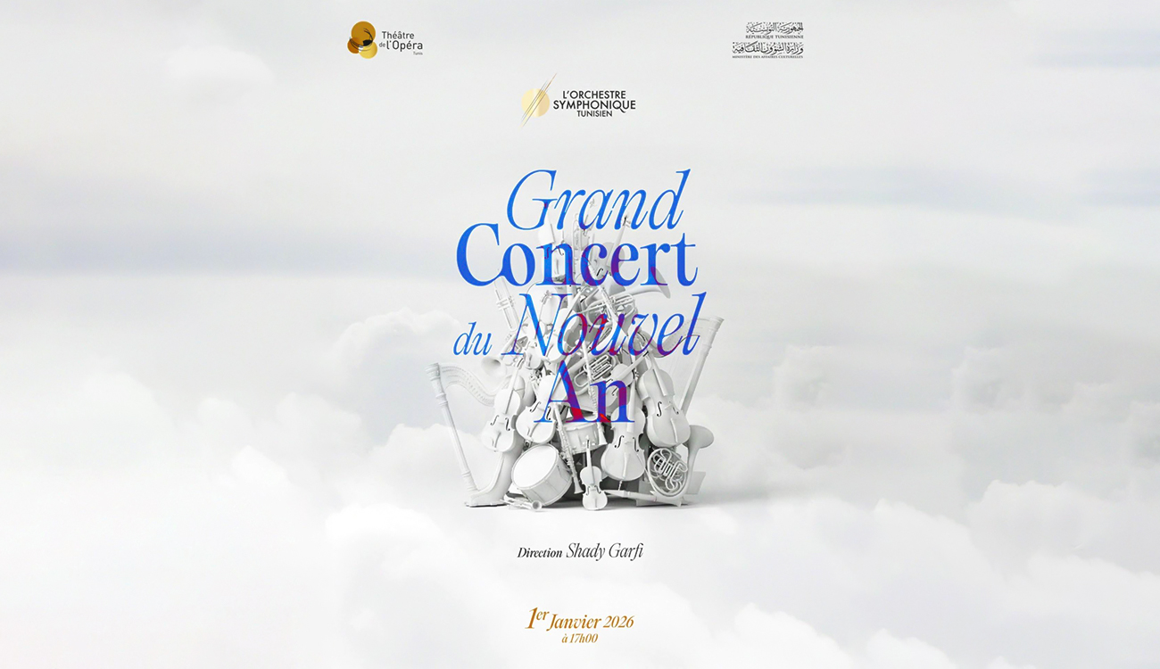 Le Grand Concert du Nouvel An à l’Opéra de Tunis le 1er janvier prochain