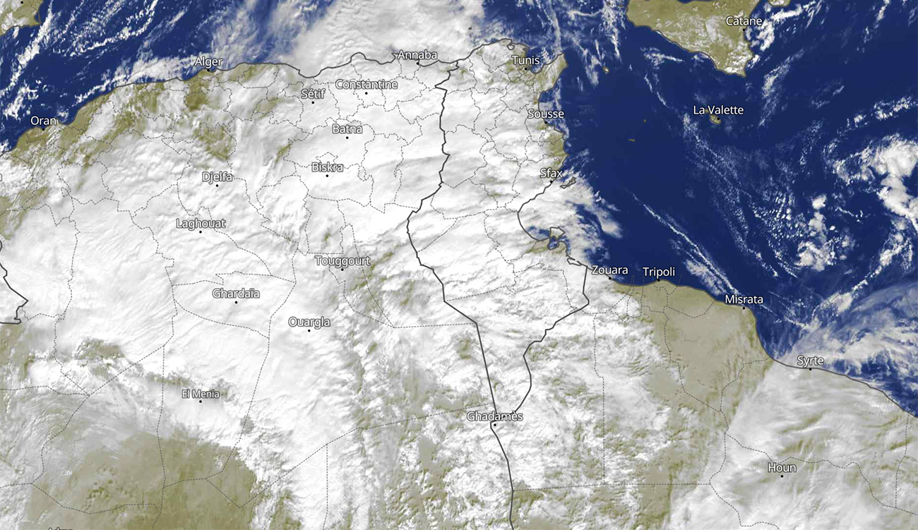 Météo : la Tunisie sous l’influence d’une dépression en provenance...