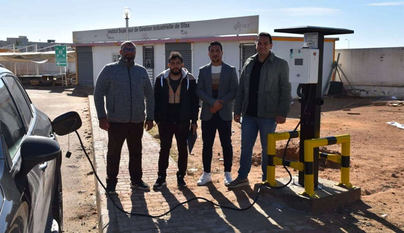 Mobilité propre à Sfax : l&rsquo;ISGI s&rsquo;équipe d&rsquo;une station de...