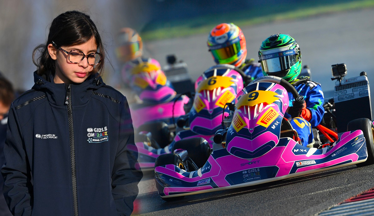 Linda Hannini, 11 ans, première Tunisienne au programme mondial FIA...