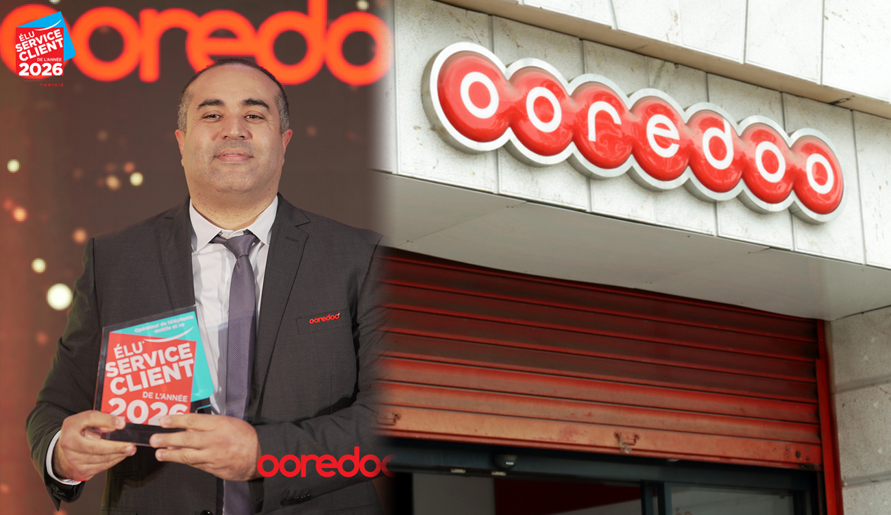 Ooredoo Tunisie élue Service Client de l’Année 2026 pour la...