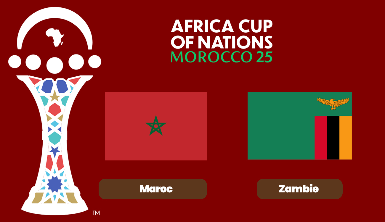 CAN 2025 : où suivre le match Maroc – Zambie...