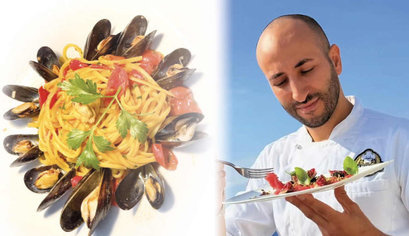 Or du Port : Spaghetti alle Cozze et Safran