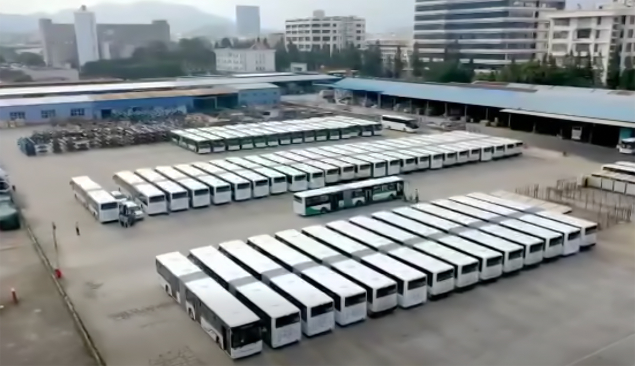 Transport : le premier lot de bus chinois arrive bientôt...