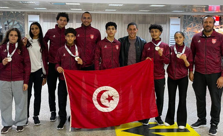 Championnats du monde de Karaté Kyokushinkai en Arabie Saoudite : médailles d&rsquo;or et d&rsquo;argent pour Abderrahman Dridi et Rakia Mounacer