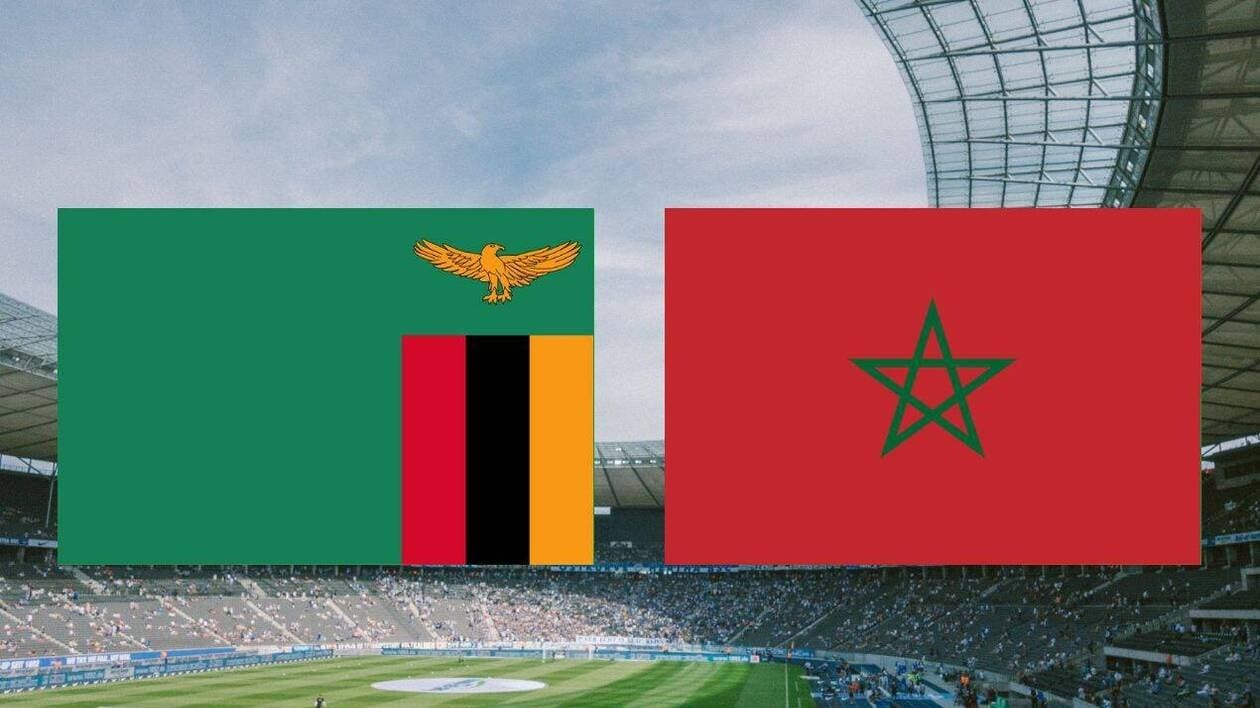 Où voir le match Maroc–Zambie en direct ce soir ?