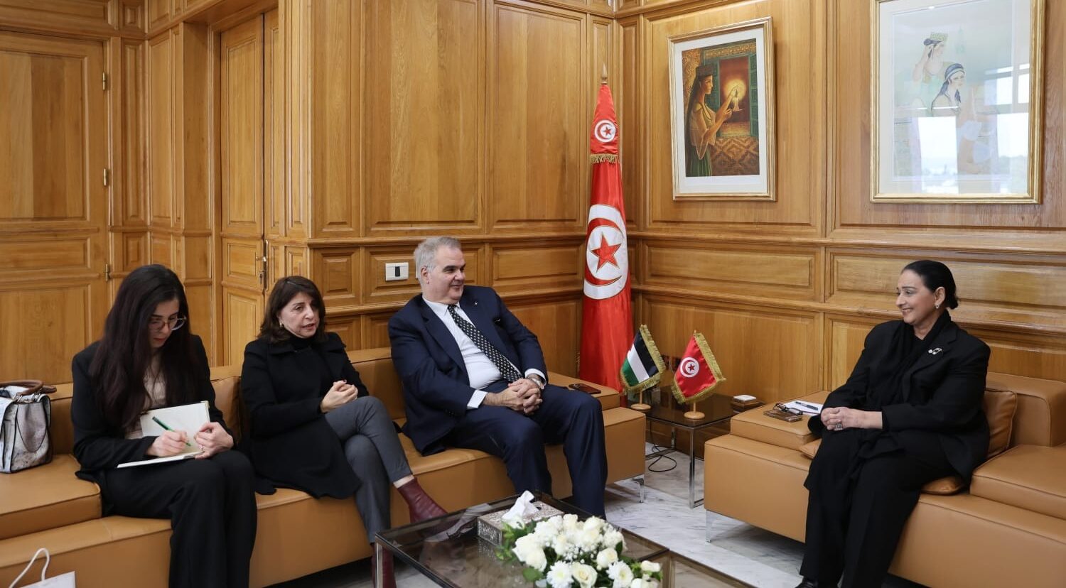 Tunisie–Palestine: Entretien Srarfi-Qaddoumi sur la coopération culturelle