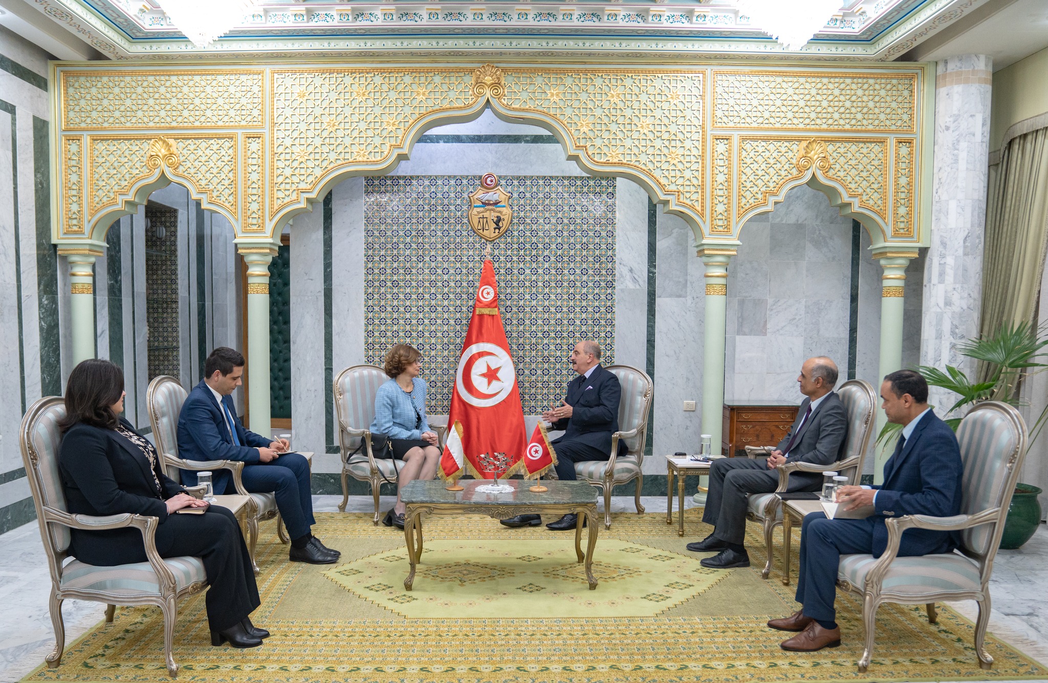 Tunisie – Pologne : Nafti reçoit l’ambassadrice Justyna Porazińska pour...