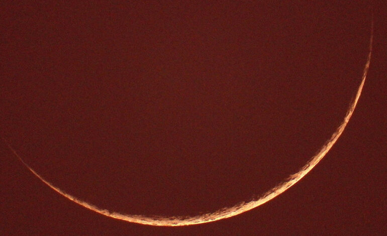 Observation du croissant lunaire du mois de Chaâbane 1447 H après le coucher du soleil ce dimanche