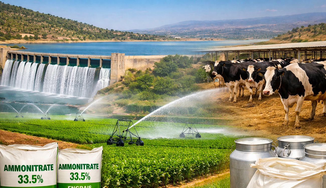 Ressources en eau, lait et intrants : les chantiers prioritaires...