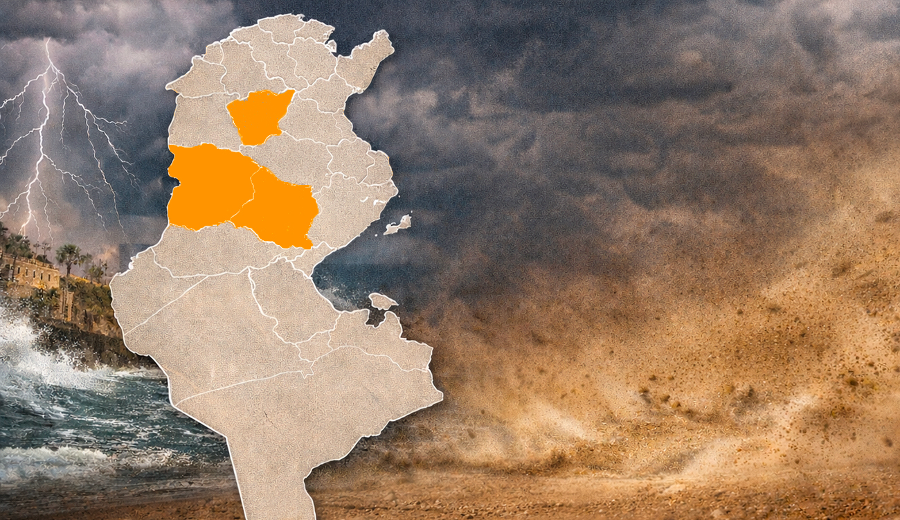 Météo : aujourd&rsquo;hui, alerte orange dans trois gouvernorats