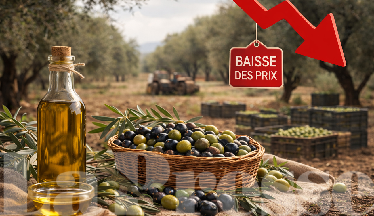 Huile d’olive à 9–11 dinars : une baisse des prix...