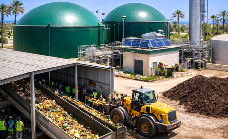 Djerba lance sa première unité pilote de biométhane à partir des déchets ménagers