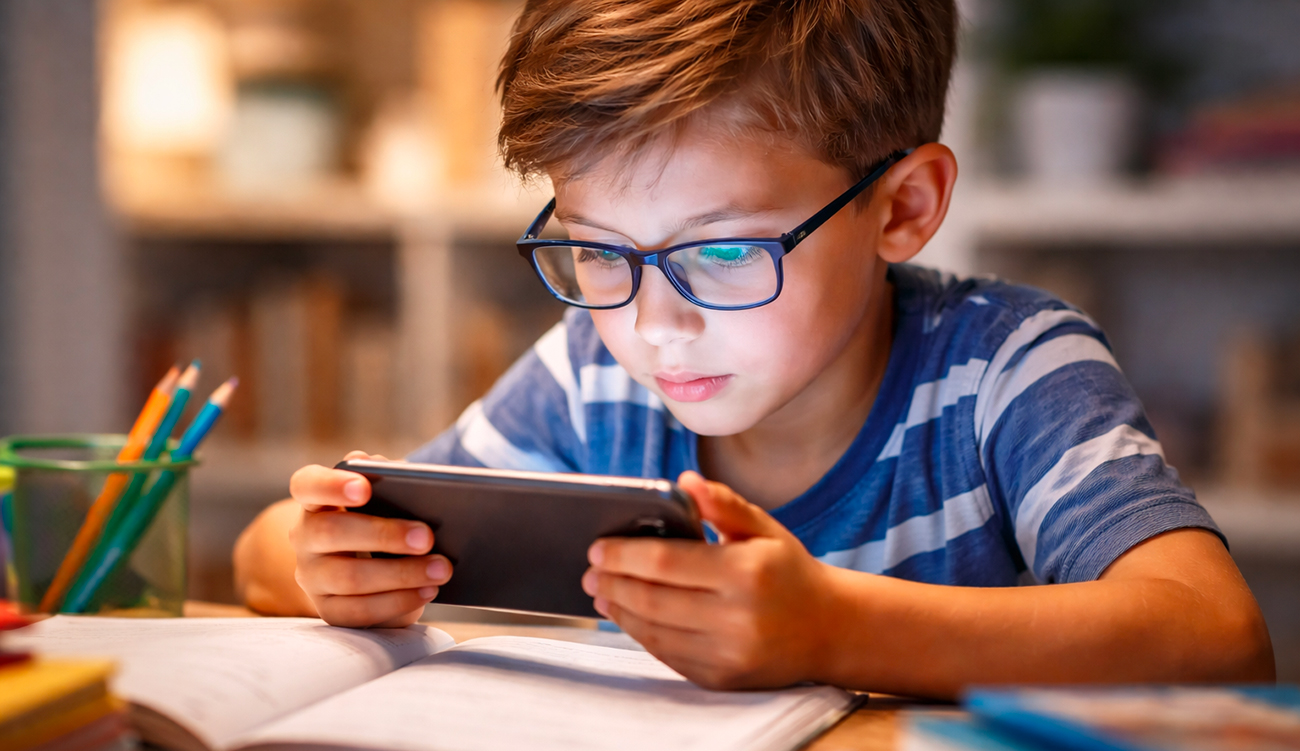 18 % des enfants myopes à cause des smartphones