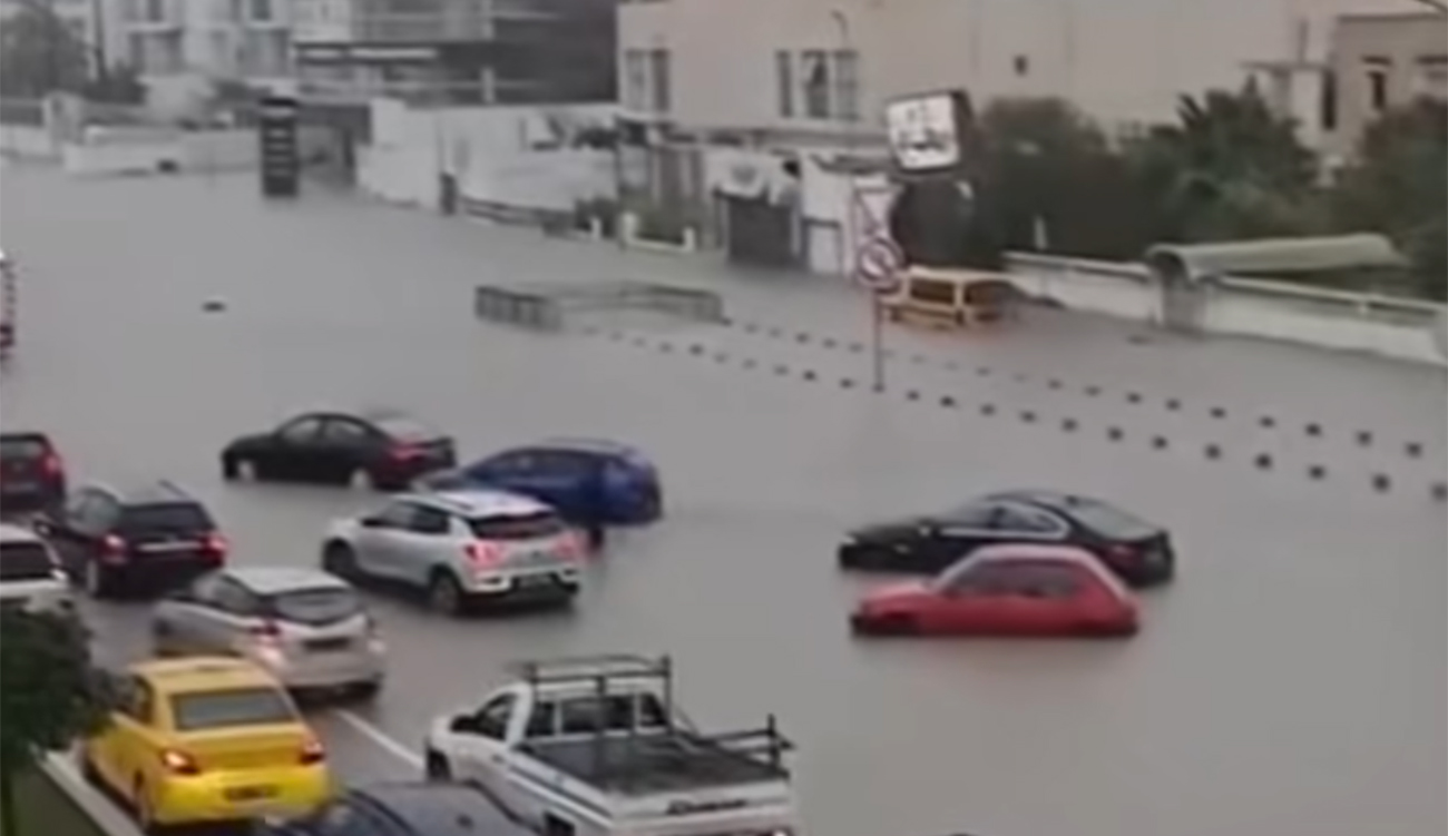 Inondations à Tunis : aucune perte humaine et plus de...