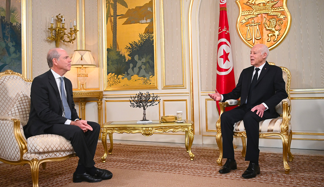 Kaïs Saïed reçoit l’ambassadeur du Portugal en visite d’adieu