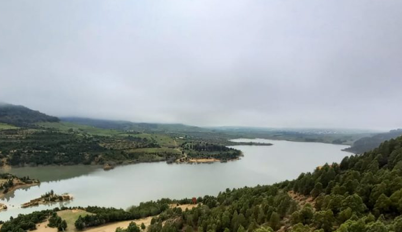 Pluies récentes : les lacs collinaires de La Manouba remplis...