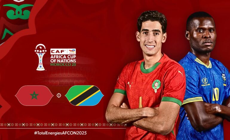 Maroc–Tanzanie : où regarder le match en direct et compositions des équipes