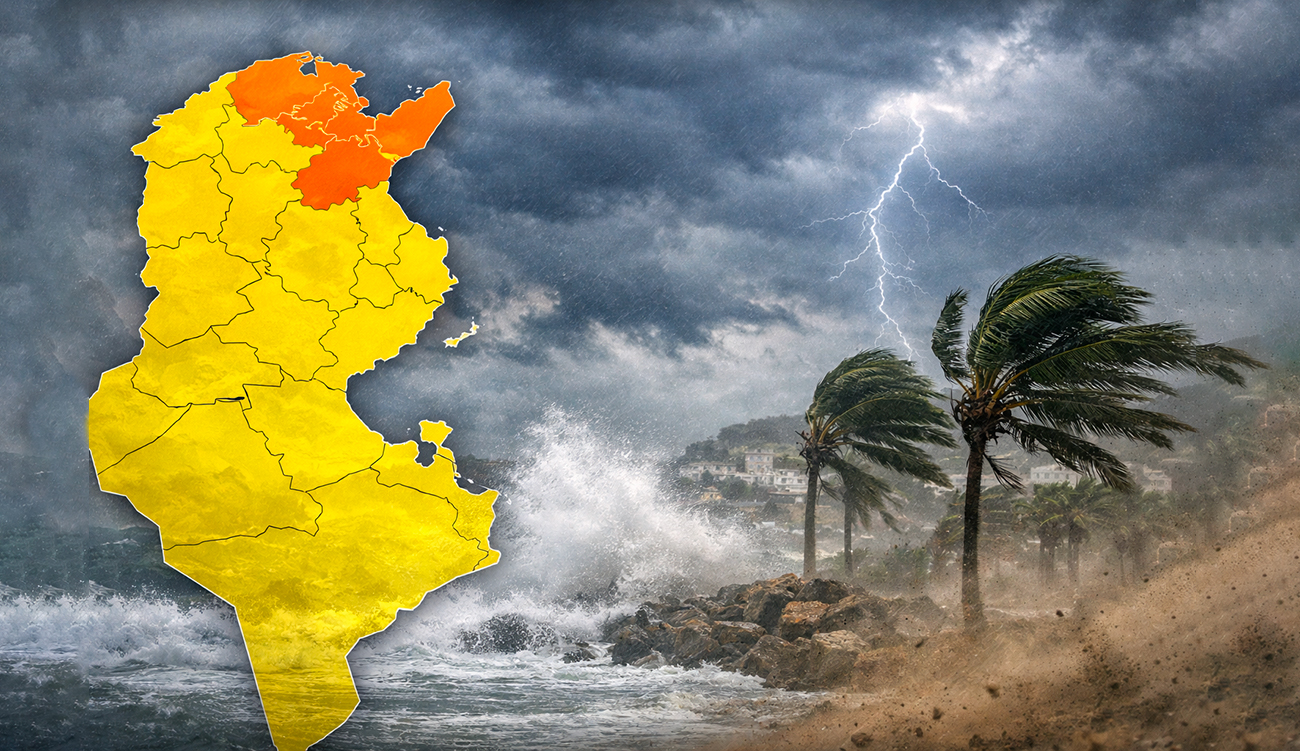 Vents jusqu’à 100 km/h : l’INM place plusieurs régions en...