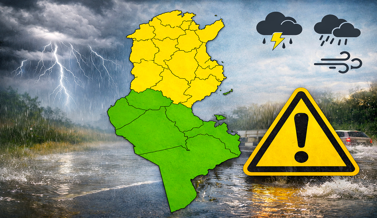 Alerte météo : le nord et le centre placés en...
