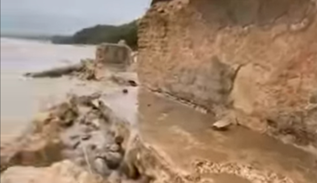 À Nabeul, la tempête Harry met au jour des vestiges...