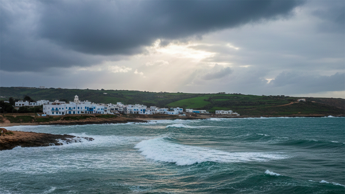 Nuages, pluies locales et baisse relative des températures