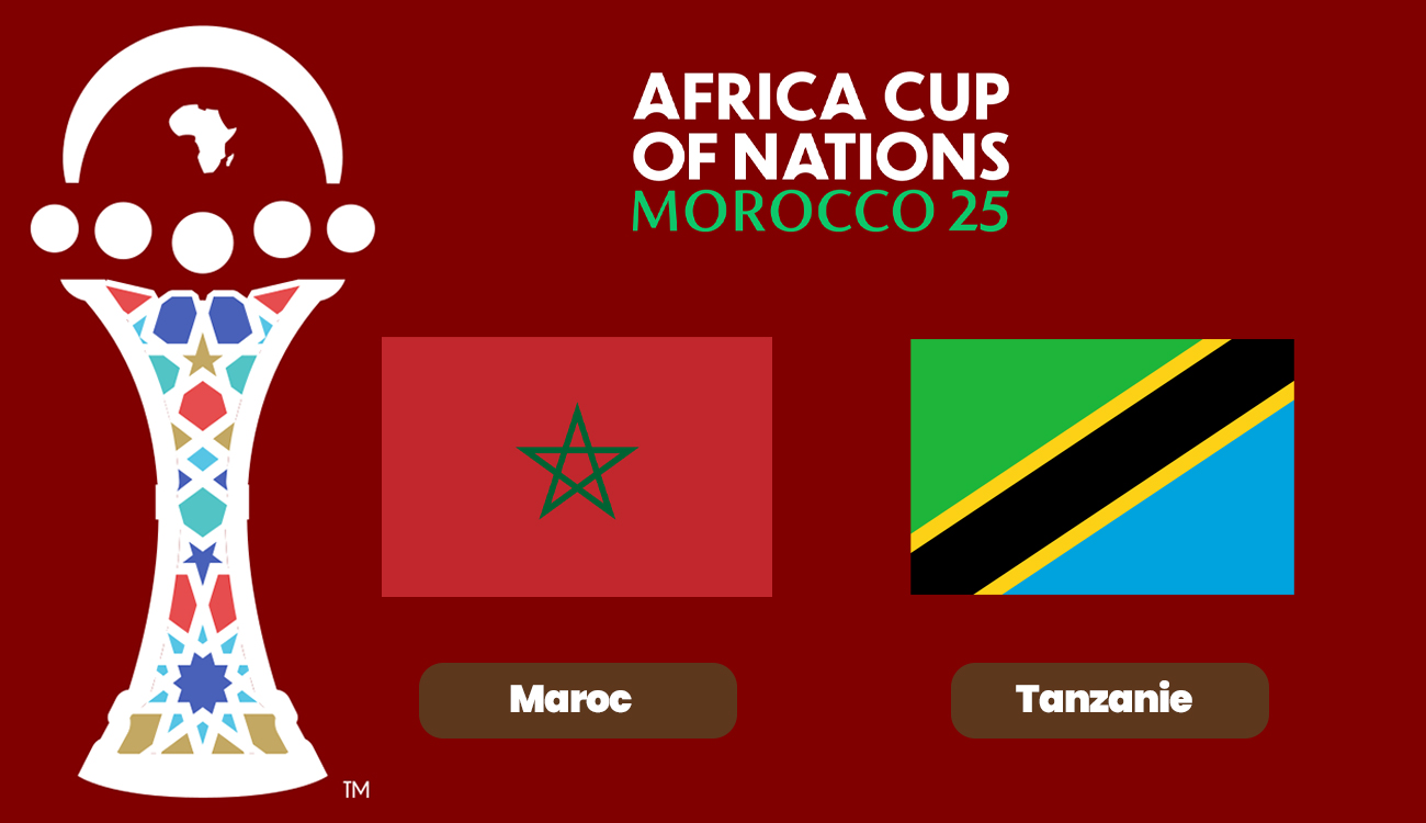 Où suivre en direct le match Maroc–Tanzanie aujourd’hui ?