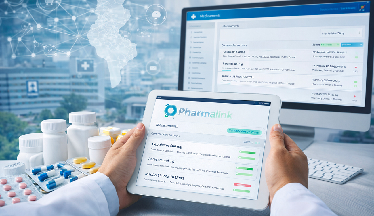 Pharmalink, la plateforme qui digitalise les commandes de médicaments en...