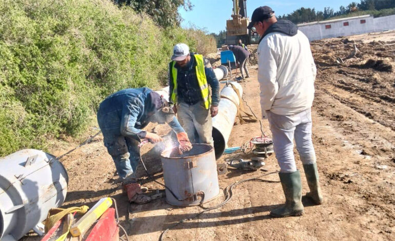Sonede-Beni Khalled: les travaux sur la conduite principale d&rsquo;eau endommagée se poursuivent
