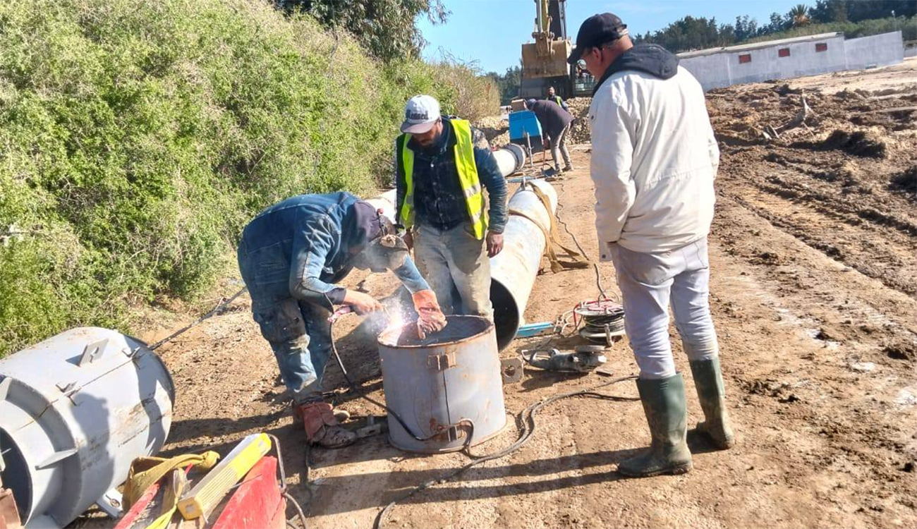 Sonede-Beni Khalled: les travaux sur la conduite principale d&rsquo;eau endommagée...