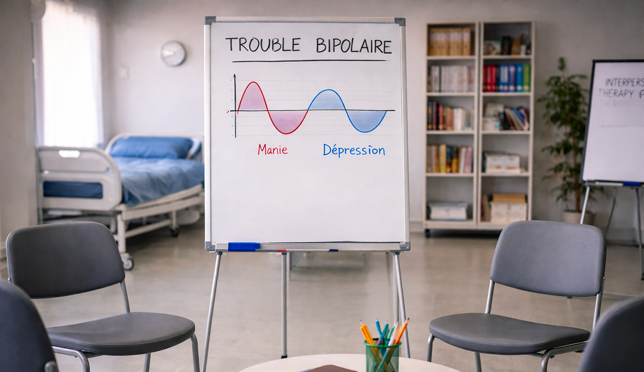 Trouble bipolaire : l&rsquo;éducation thérapeutique stabilise 60 à 70 %...