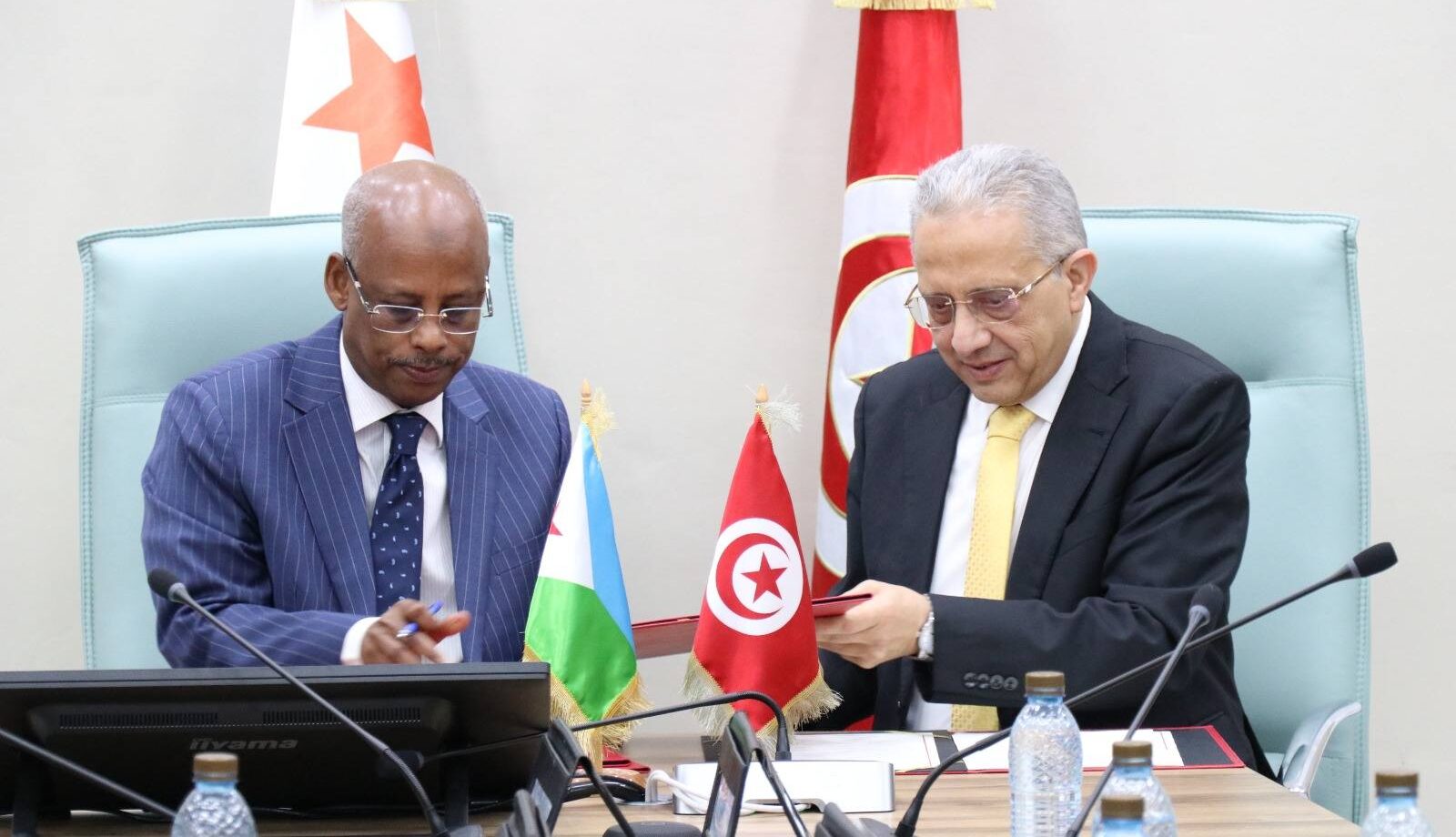 Le ministre de la Santé de Djibouti en visite officielle...