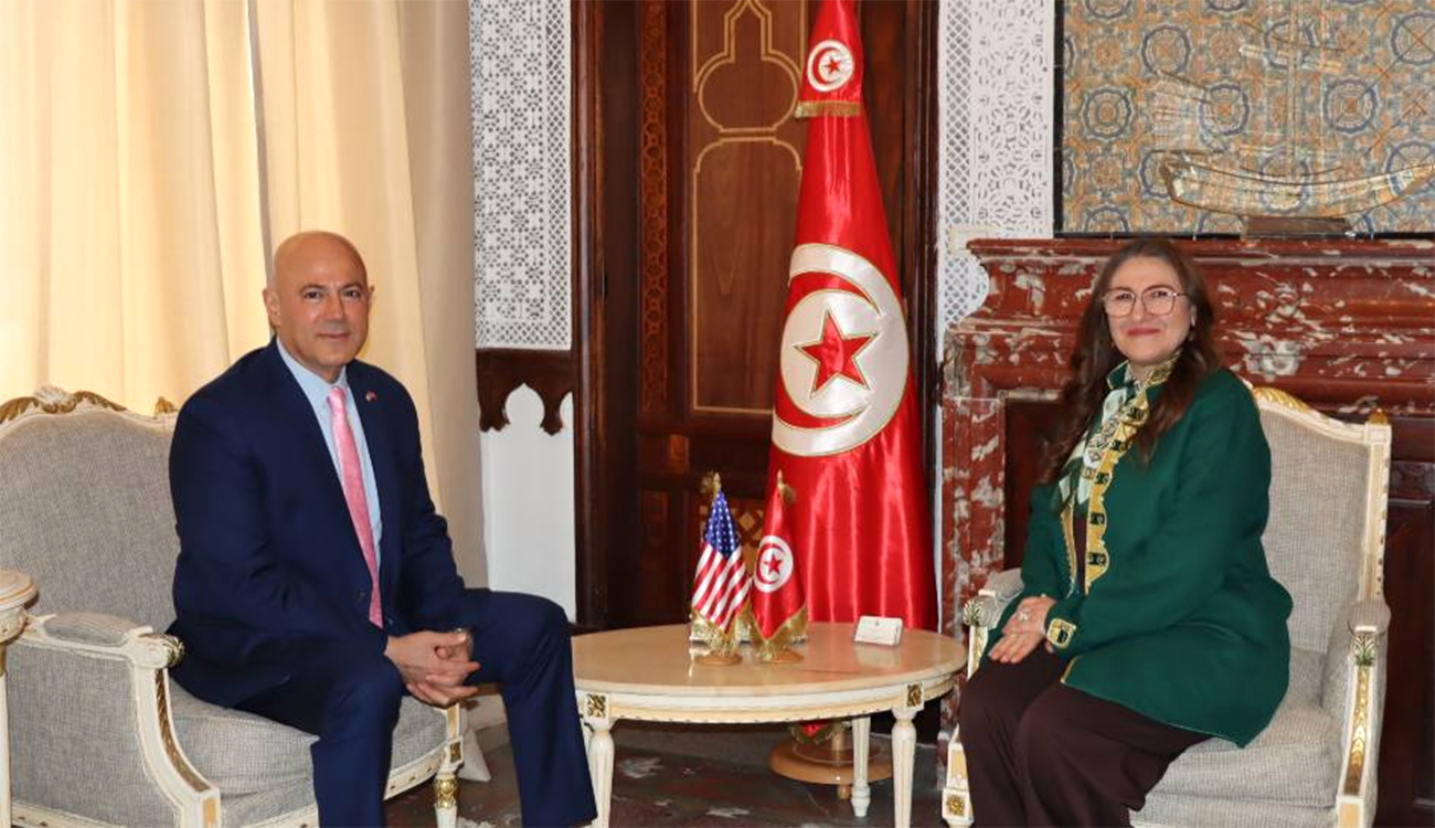 La ministre des Finances reçoit l’ambassadeur des États-Unis en Tunisie