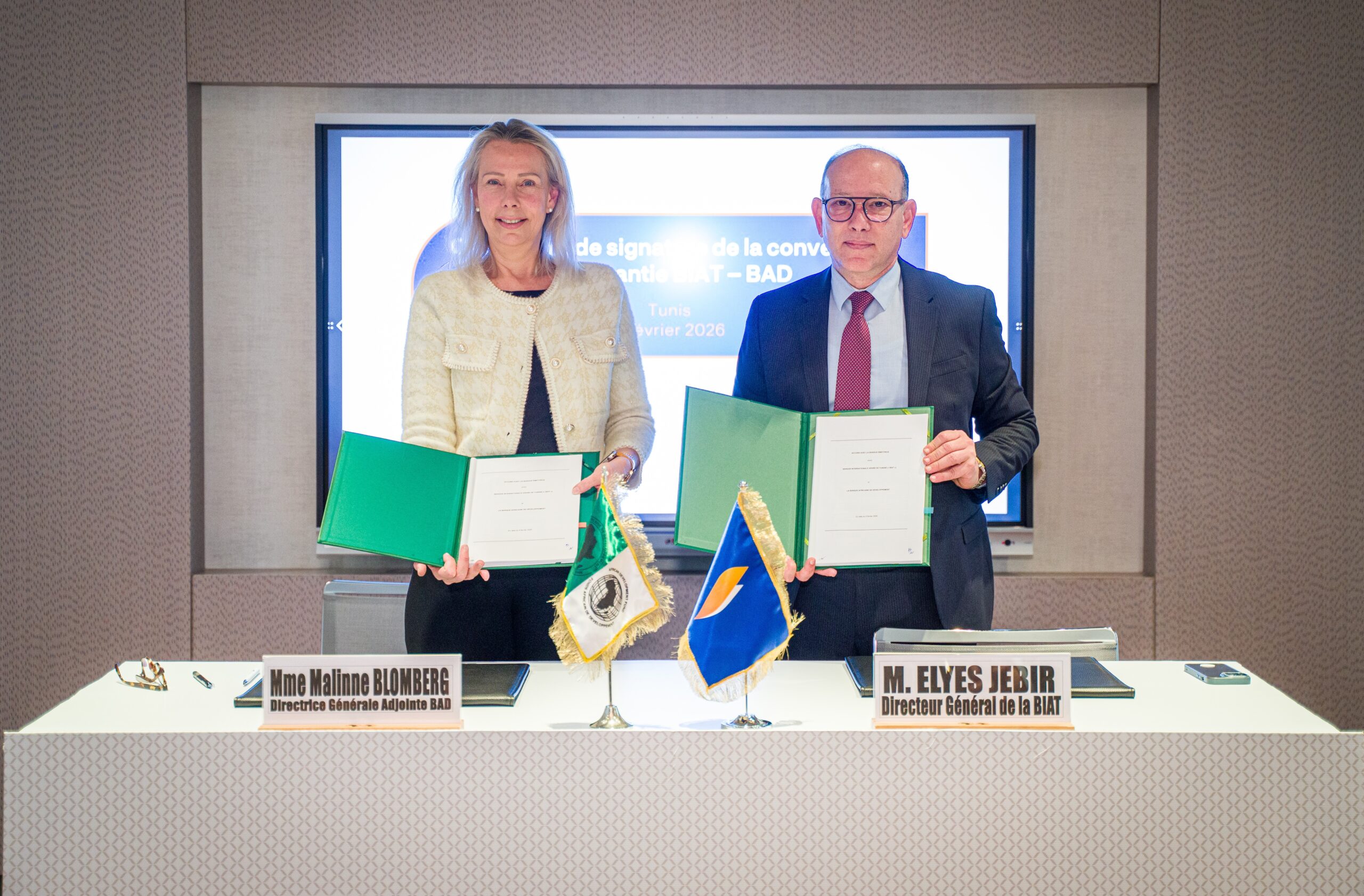 La BIAT et la BAD scellent un partenariat stratégique de...